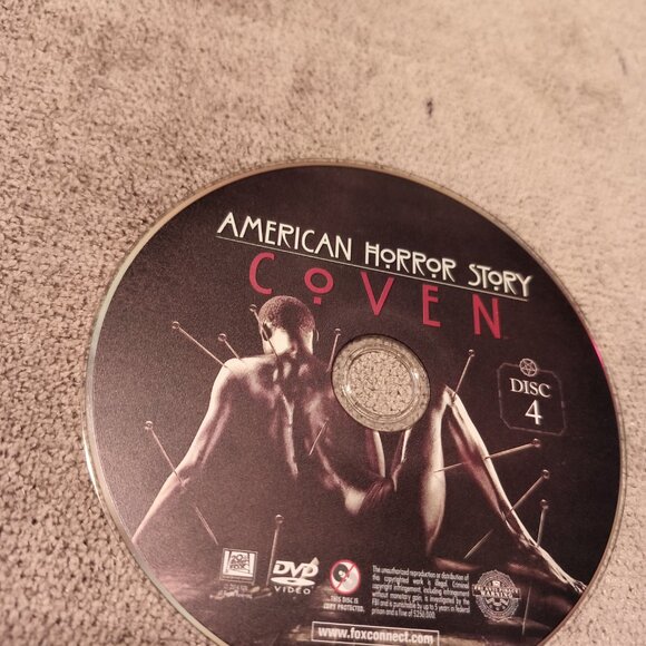 AMERICAN HORROR STORY COVEN THE COMPLETE THIRD SEASON 4 DVD SET - Picture 6 of 6